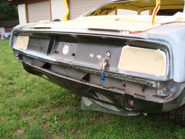 1970 1971 Barracuda Tail Light Panel Rear Body Panel New